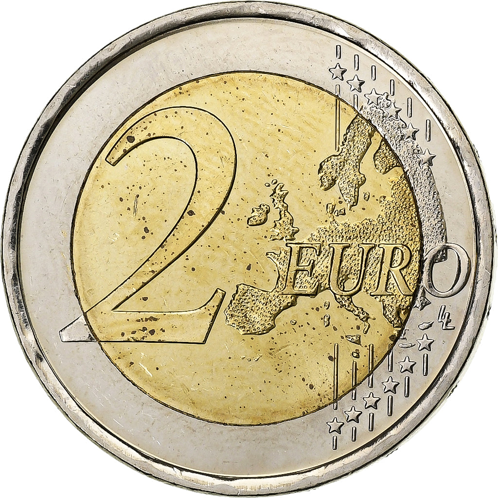Spanien, 2 Euro, Alhambra of Granada, 2011, Madrid, Bi-Metallic, UNZ