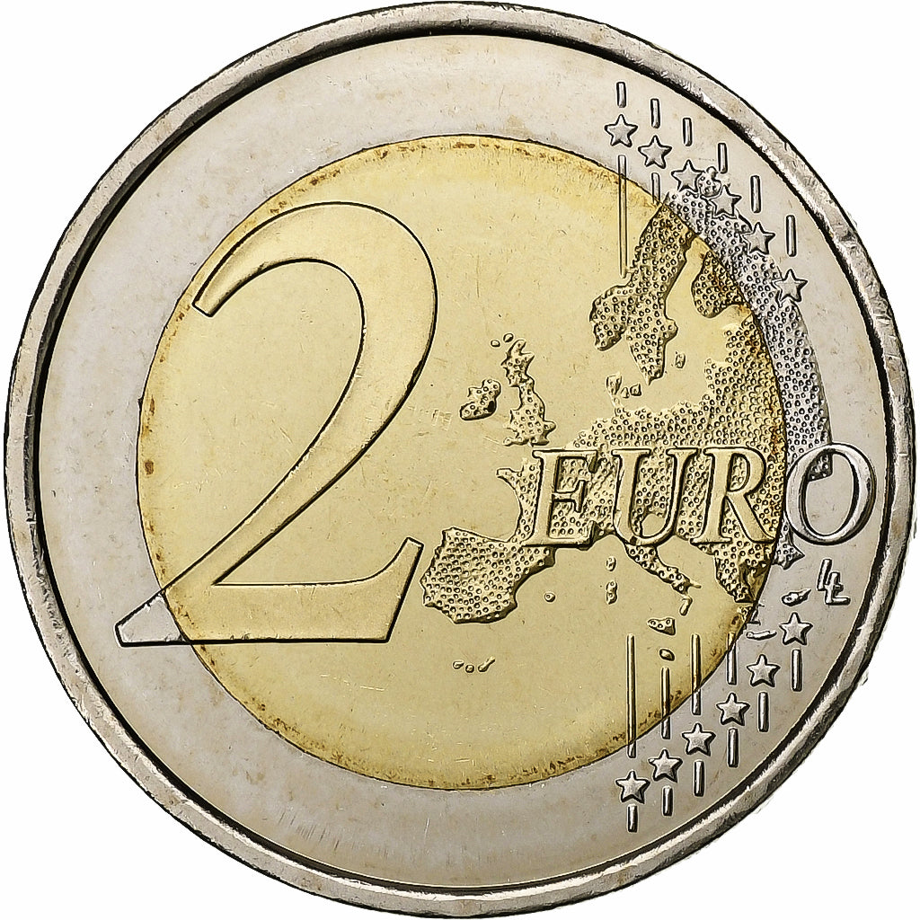 Spanien, 2 Euro, Cave of Altamira, 2015, Madrid, Bi-Metallic, UNZ