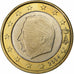Belgique, Albert II, 1 Euro, 2004, Bruxelles, Bimétallique, SPL