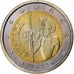 Spain, 2 Euro, Don Quixote, 2005, Madrid, Bi-Metallic, MS(63)