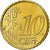 Spanje, 10 Centimes, Miguel de Cervantes, 2005, Madrid, Nordic gold, UNC-