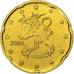 Finlandia, 20 Centimes, 2006, Vantaa, Nordic gold, MS(63)