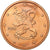 Finlandia, 5 Centimes, 2002, Vantaa, Acciaio placcato rame, SPL-