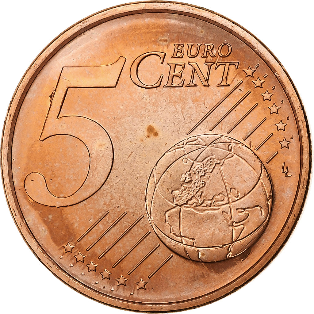 Finland, 5 Centimes, 2002, Vantaa, Copper Plated Steel, PR