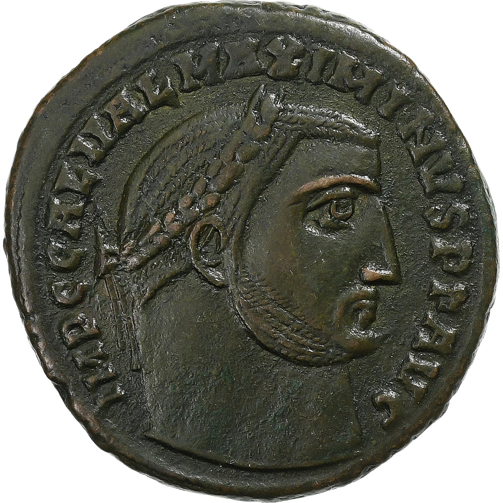 Maximinus II, Follis, 308-310, Alexandria, Bronce, MBC, RIC:105c