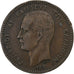 Greece, George I, 10 Lepta, 1882, Paris, Bronze, EF(40-45)