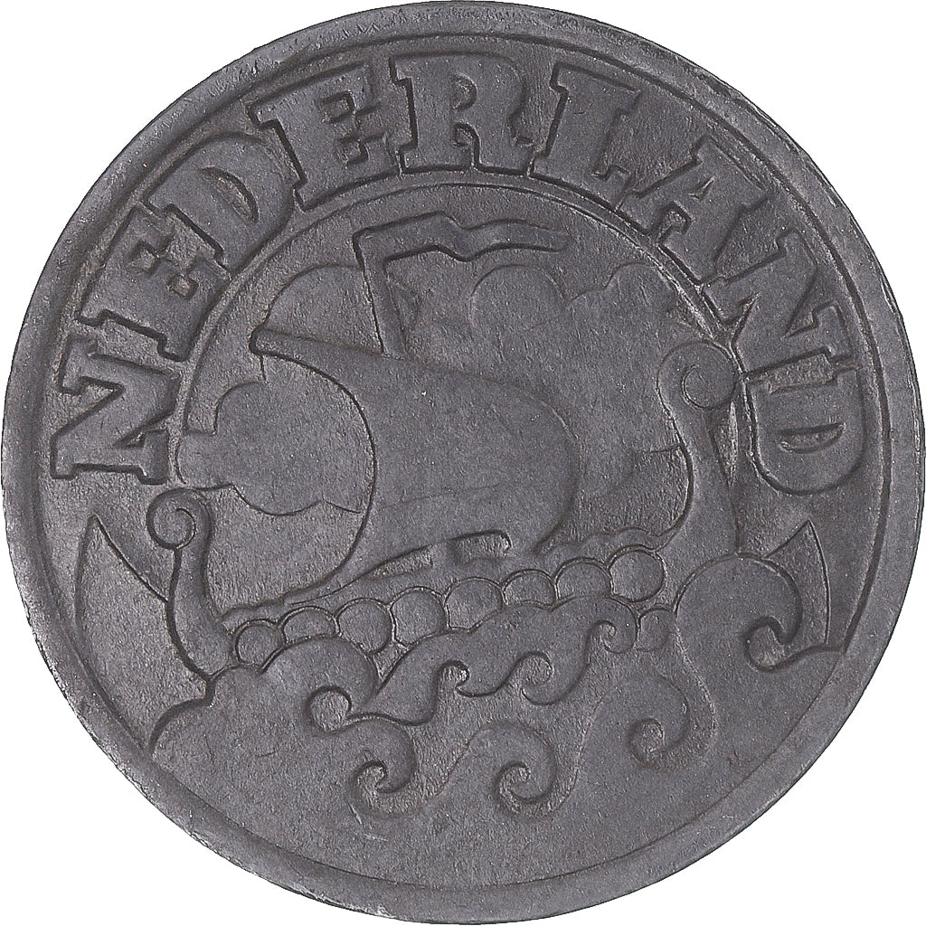 Moeda, Países Baixos, 25 Cents, 1942