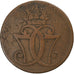Denmark, Christian VII, 1 Skilling, 1771, Copper, VF(20-25)