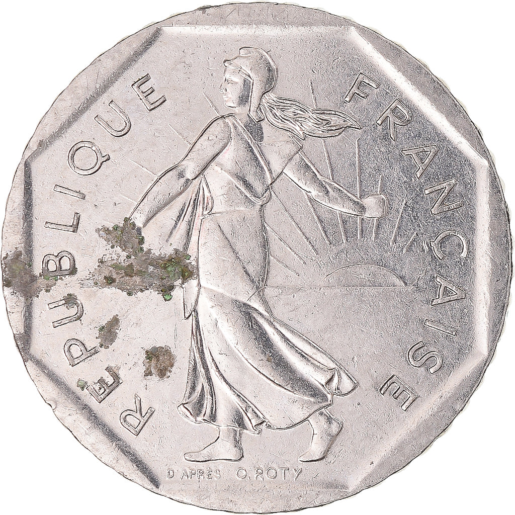 Munten, Frankrijk, 2 Francs, 1996
