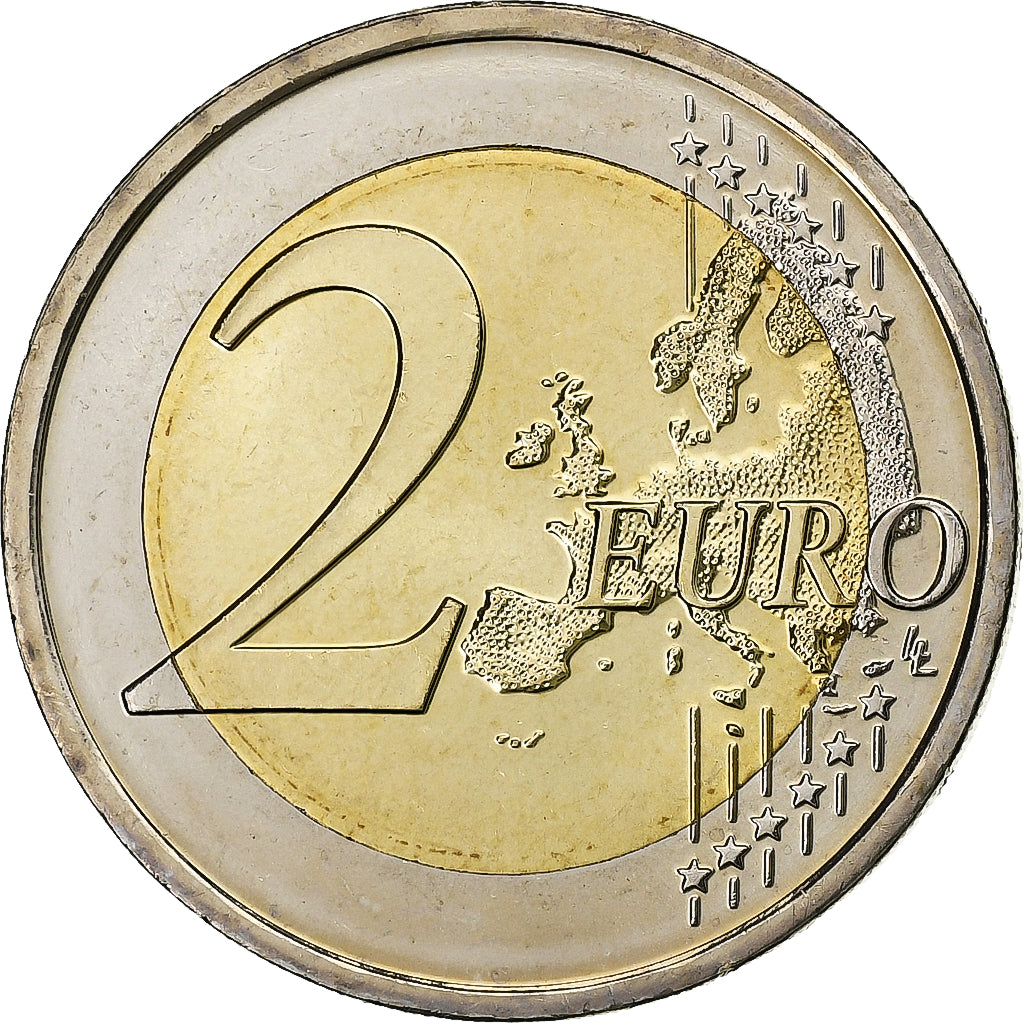Slovakia, 2 Euro, Ľudovít Štúr, 2015, Kremnica, Bi-Metallic, MS(63)