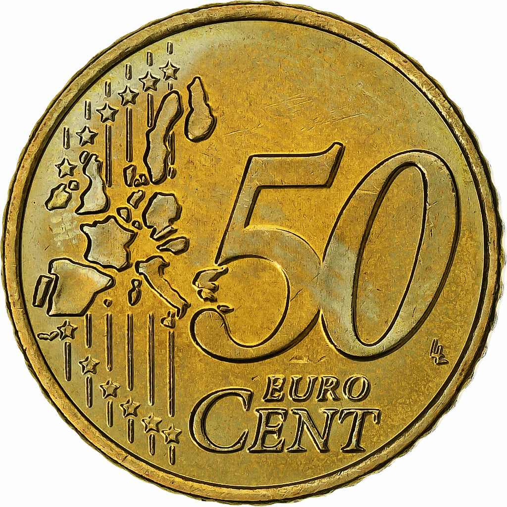 Griekenland, 50 Centimes, 2006, Athens, Nordic gold, UNC-