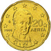 Griekenland, 20 Centimes, 2006, Athens, Nordic gold, UNC-