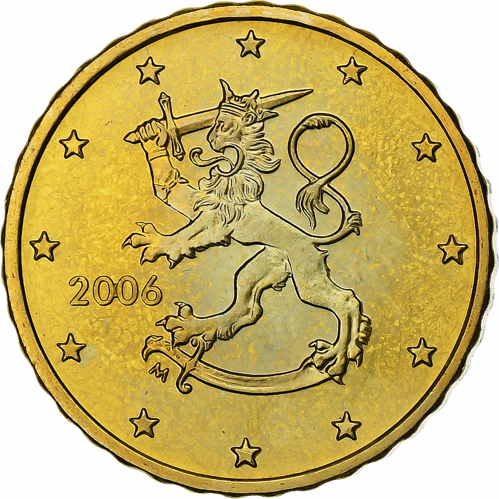 Finnland, 10 Centimes, 2006, Vantaa, Nordic gold, UNZ