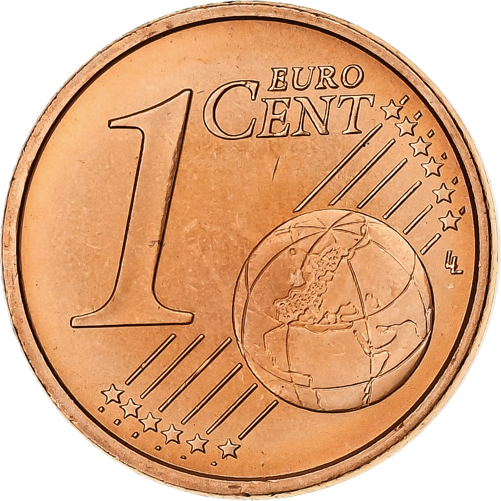 Italien, Centime, 2004, Rome, Copper Plated Steel, UNZ
