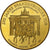Germany, Medal, 200 Jahre Brandenburger Tor, Bismarck, 1991, Copper-Nickel Gilt