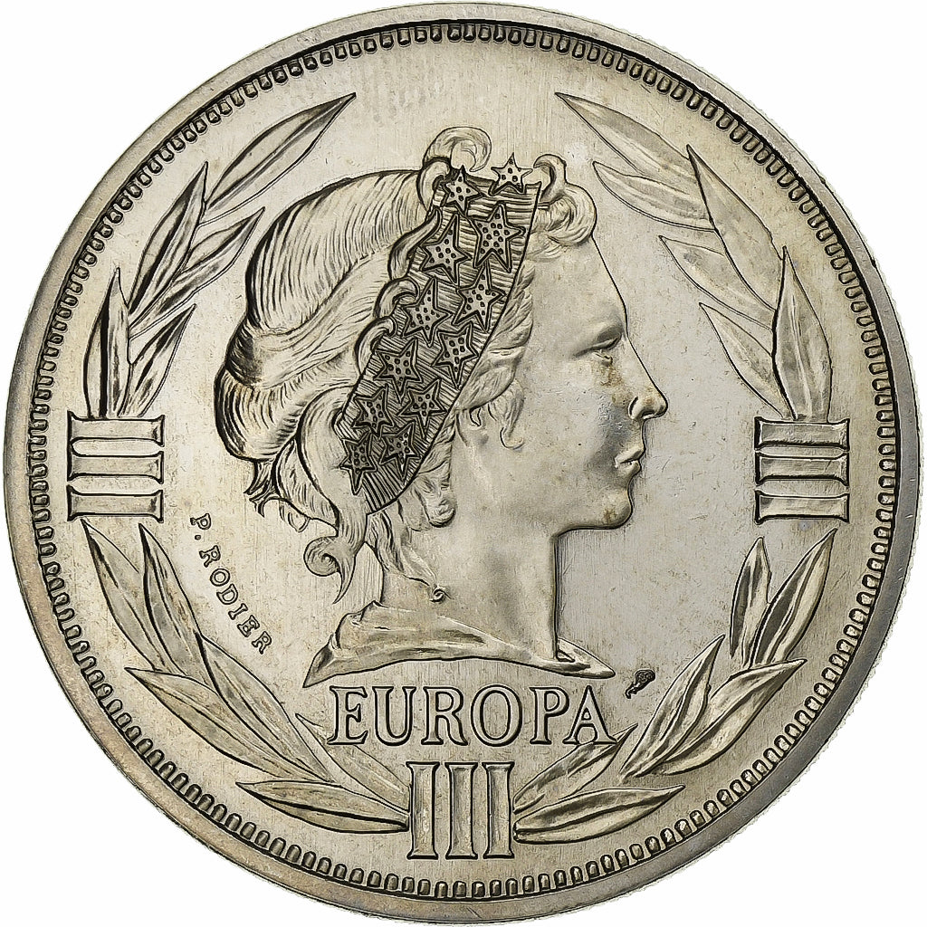 Frankrijk, 1 Ecu Europa, 1994, MDP, Cupro-nikkel, Rodier, UNC-