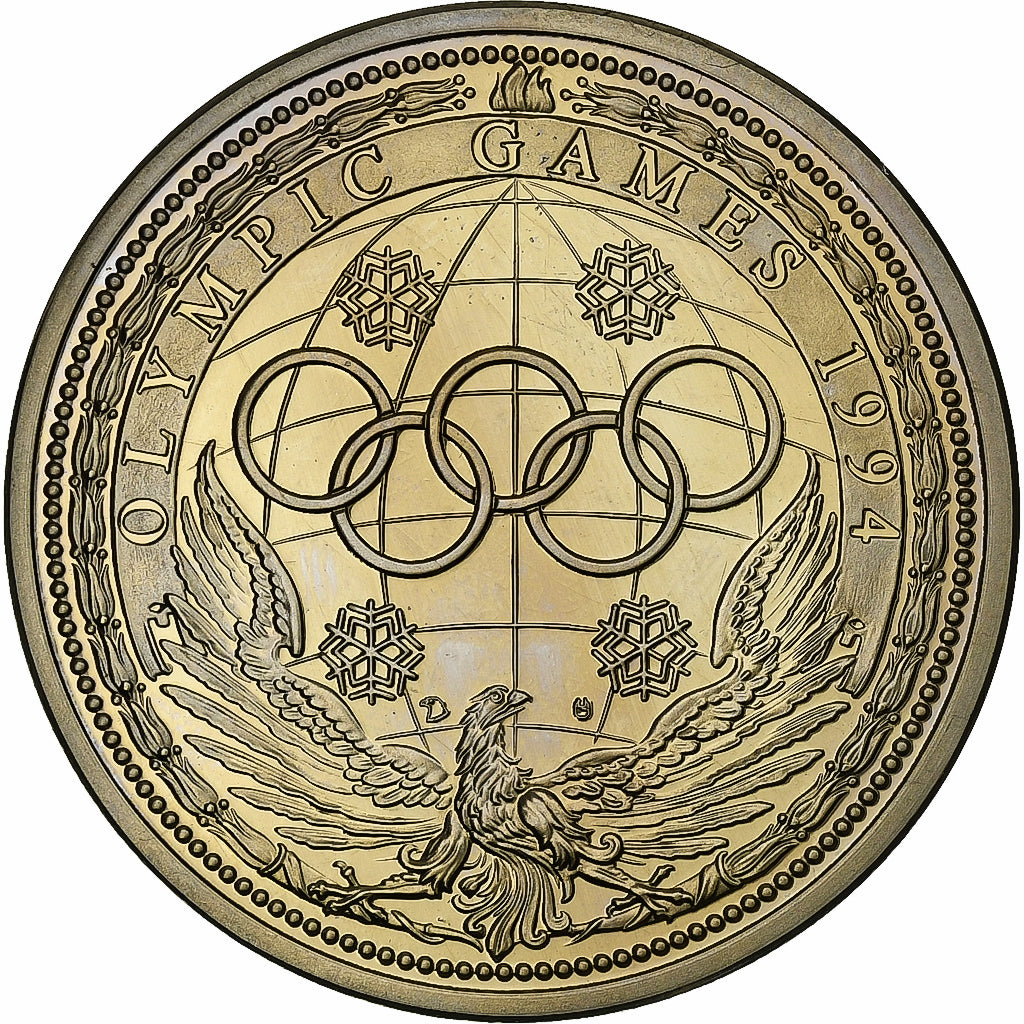 Germany, Medal, Olympic Games Lillehammer, 1994, Copper, MS(63)
