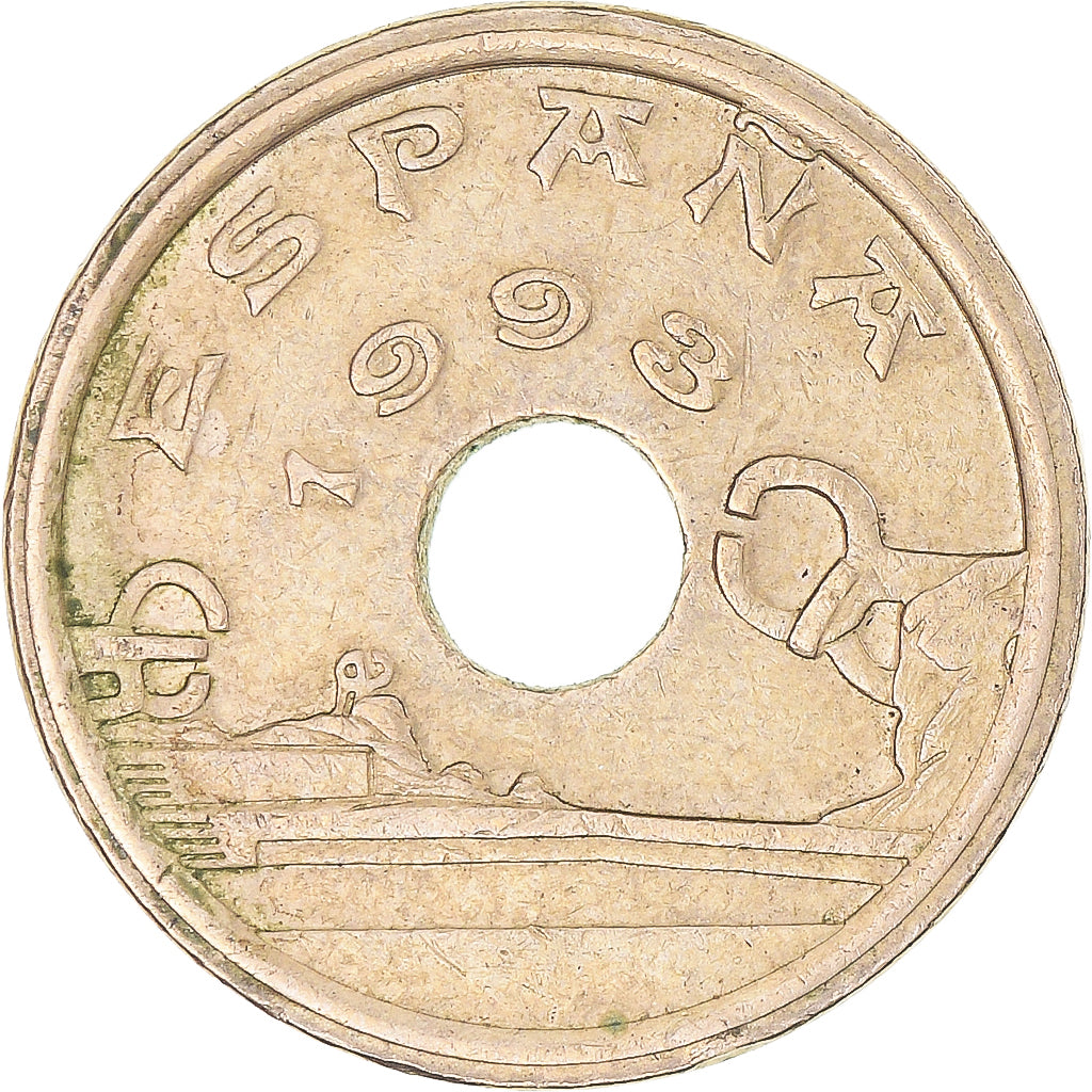 Coin, Spain, 25 Pesetas, 1993