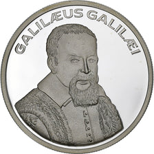 Italia, Ecu, Galileo Galilei, Argento, FS, FDC