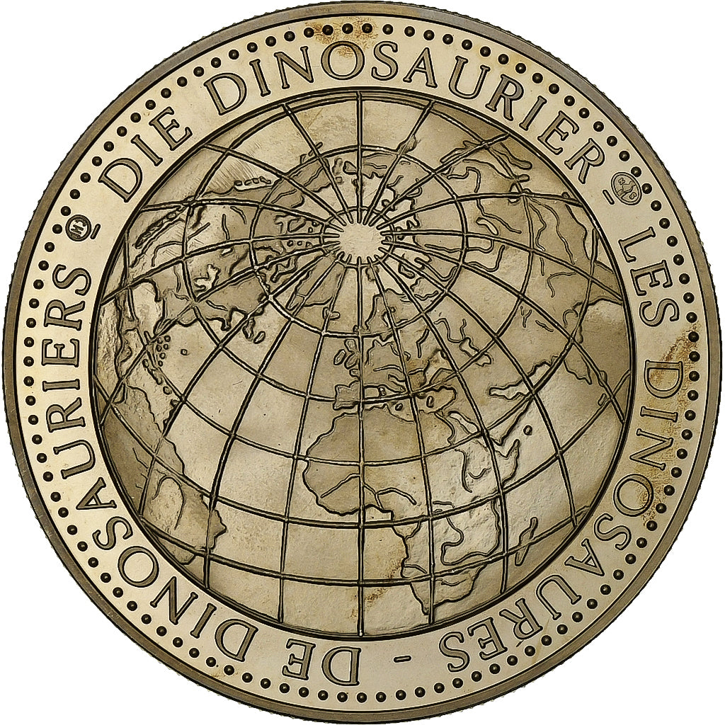 Allemagne, Médaille, 75 millions d'années - Protoceratops, Cupro-nickel, SPL