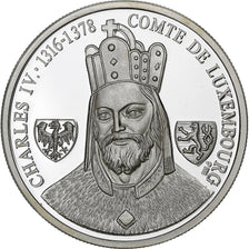 Luxembourg, Ecu, Charles IV, Count of Luxembourg, Silver, Proof, MS(65-70)