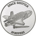 Seychelles, 25 Rupees, Space Shuttle, 1993, Hamburg, PP, Silber, STGL