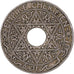 Marocco, 25 Centimes, 1921, Rame-nichel, BB