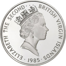 British Virgin Islands, Elizabeth II, 20 Dollars, 1985, Franklin Mint, Proof