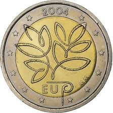 Finlande, 2 Euro, Élargissement de l'UE, 2004, Vantaa, Bimétallique, SPL
