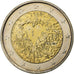 Finlandia, 2 Euro, Human Rights, 2008, Vantaa, Bi-metallico, SPL