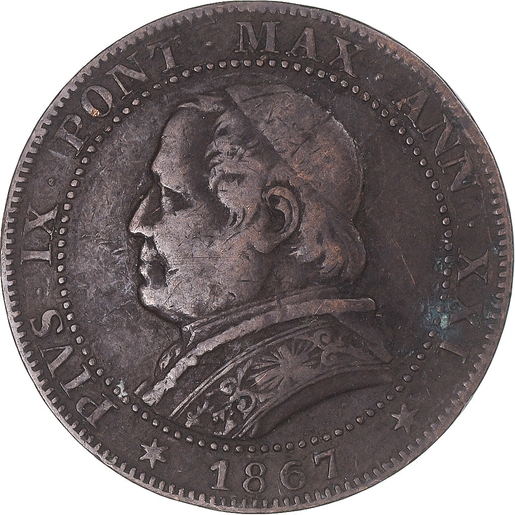 Vatican, Soldo, 1867