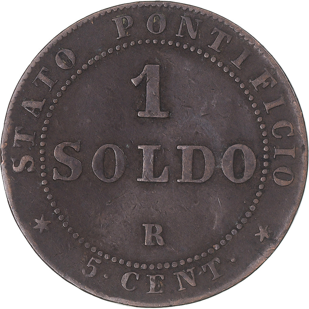 Vatican, Soldo, 1867