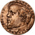 France, Medal, Claude Debussy, Centenary, 1976, MDP, Bronze, Joly, AU(55-58)
