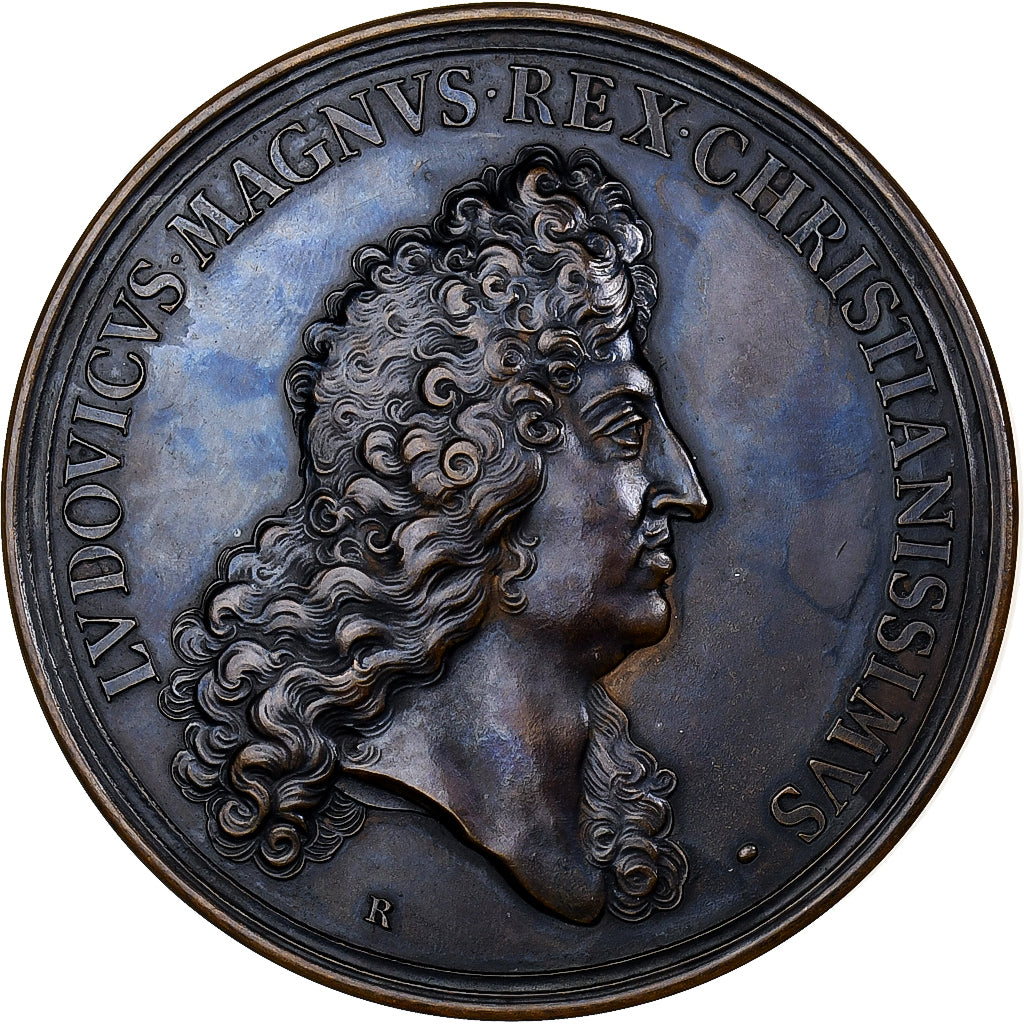 Frankreich, Medaille, Louis XIV, Levée du Siège d'Oudenaarde, 1975, MDP