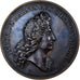 Frankreich, Medaille, Louis XIV, Levée du Siège d'Oudenaarde, 1975, MDP