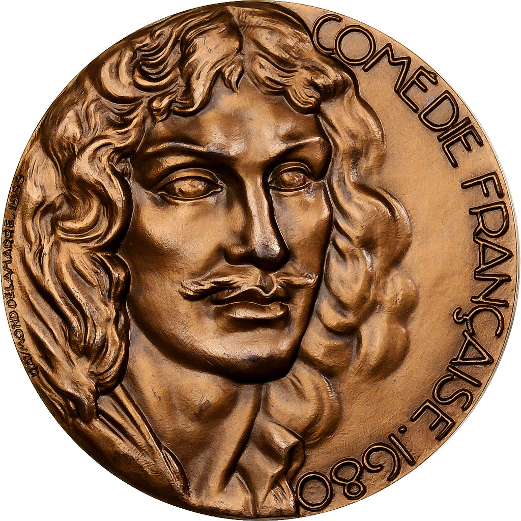 Frankreich, Medaille, Molière, Comédie française aux États-Unis, 1955, MDP