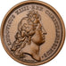 Francia, medalla, Louis XIV, Prise de Douai, 1972, MDP, Bronce, Mauger
