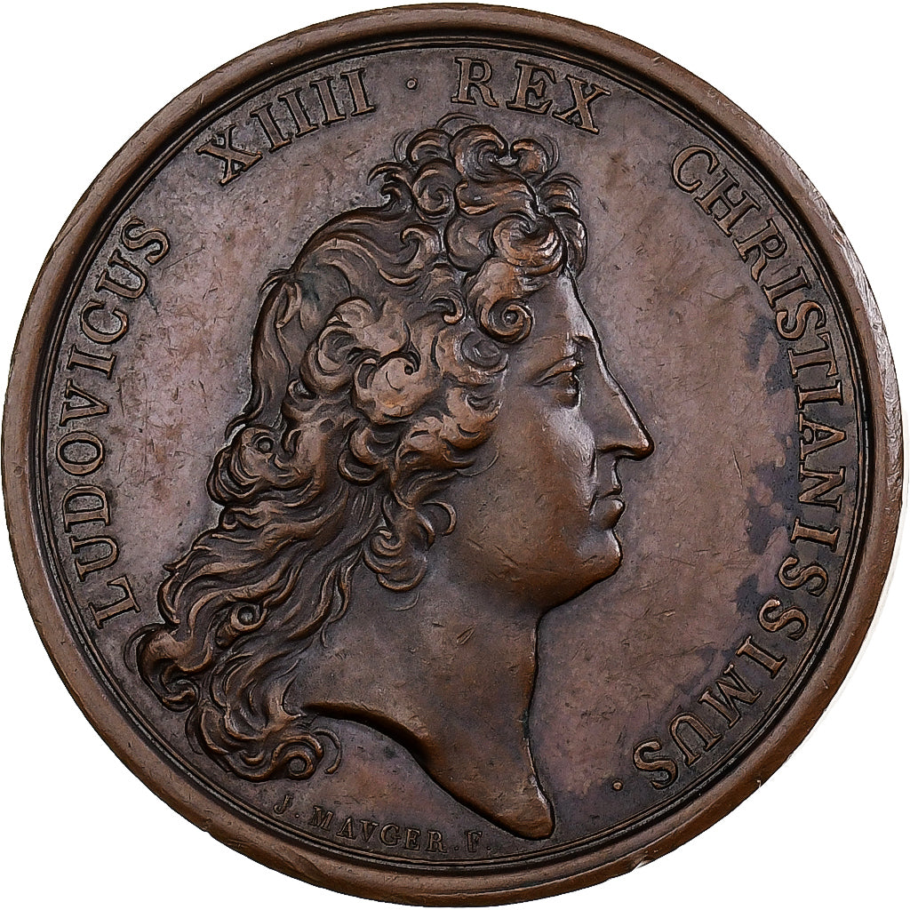 France, Médaille, Louis XIV, Collège royal de Louis le Grand, Bronze, SUP