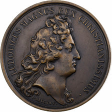 Frankrijk, Medaille, Louis XIV, L'Alsace réduite à une province, Bronzen