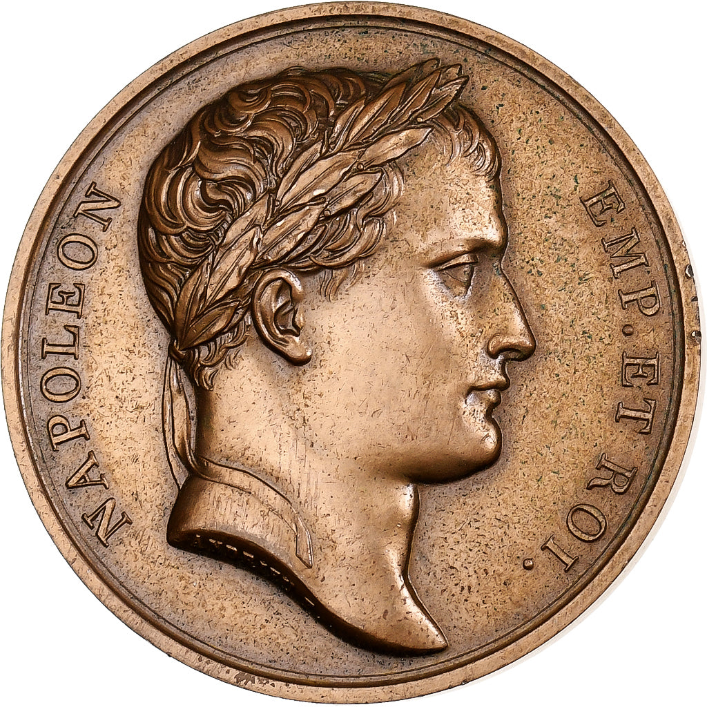 Frankreich, Medaille, Napoleon I, Bataille de la Moskowa, 1969, Bronze, Andrieu