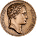 Frankreich, Medaille, Napoleon I, Bataille de la Moskowa, 1969, Bronze, Andrieu