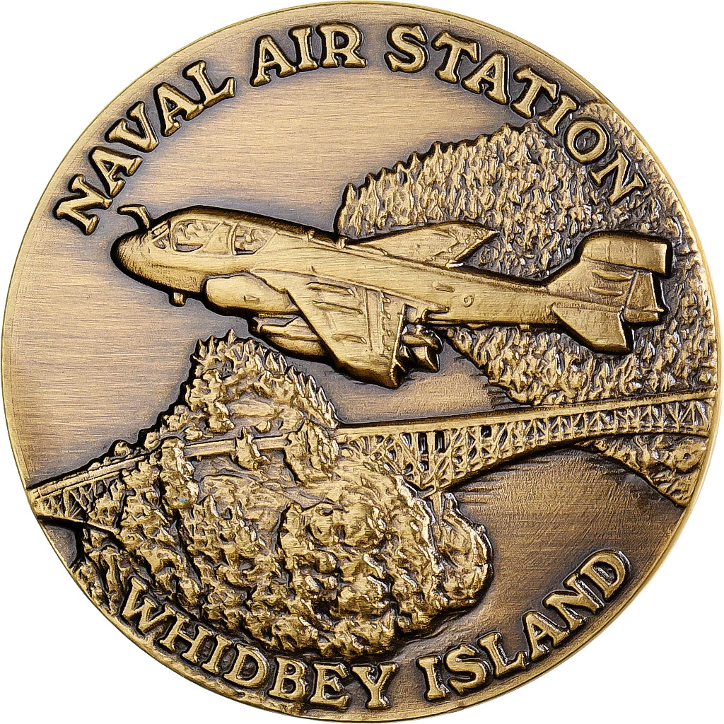États-Unis, Médaille, Naval air station - Whidbey Island, NWTM, Bronze, SPL