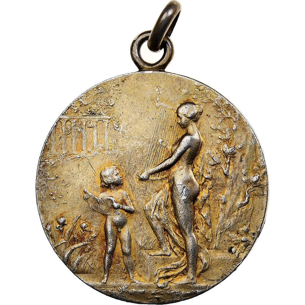 France, Médaille, Concours International de Musique d'Epernay, 1905, MDP