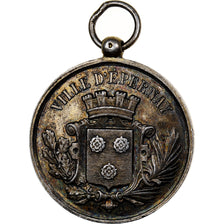 França, medalha, Concours International de Musique d'Epernay, 1884, Prata