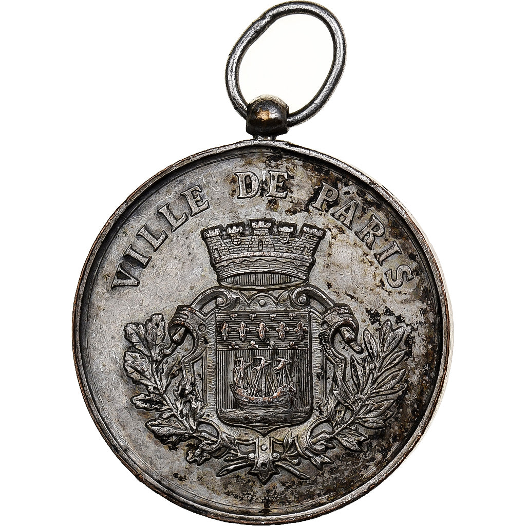 Frankreich, Medaille, Concours International de Musique, Paris, 1900, Silvered