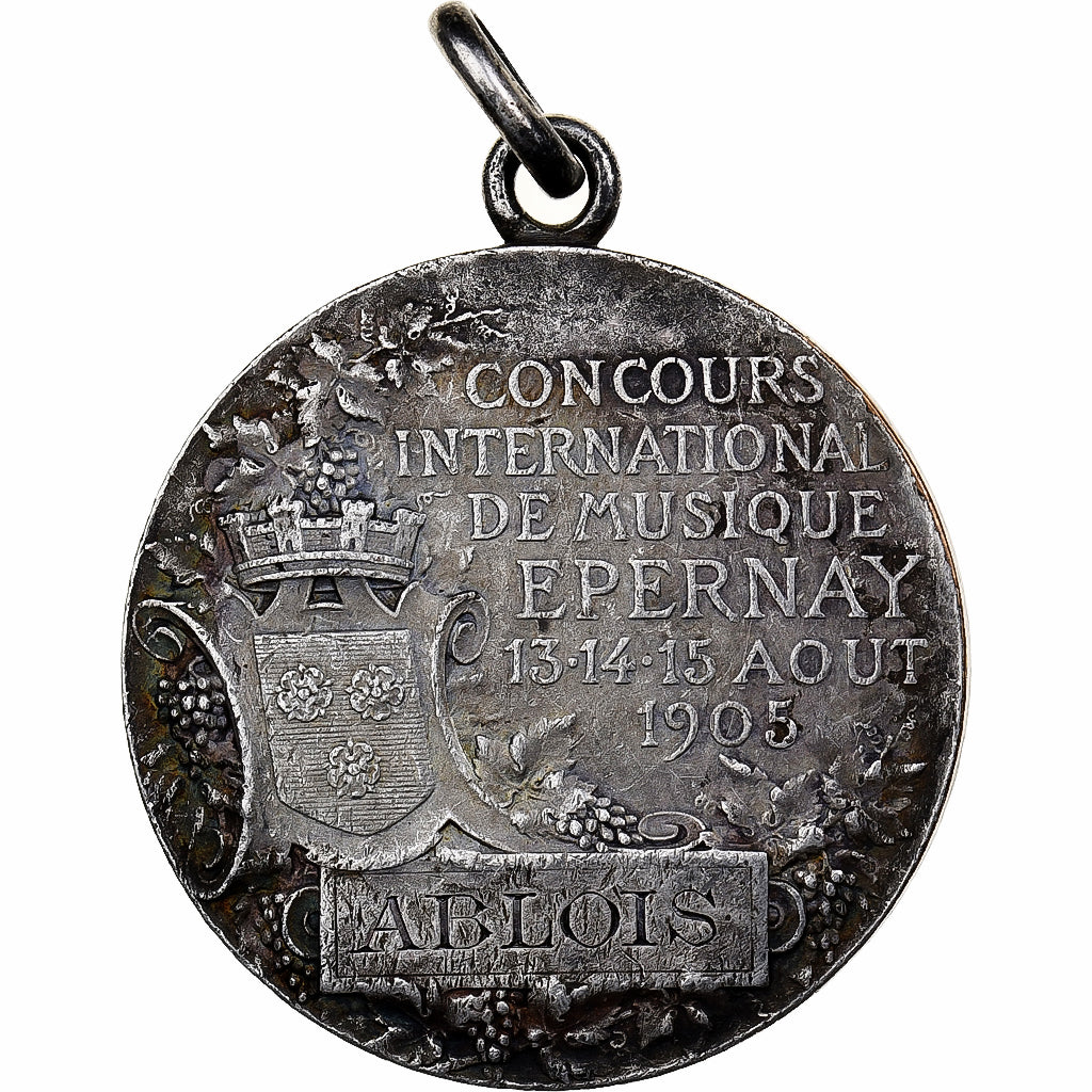 Frankrijk, Medaille, Concours International de Musique d'Epernay, 1905, MDP