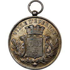 Francia, medaglia, Concours International de Musique d'Epernay, 1884, Argento