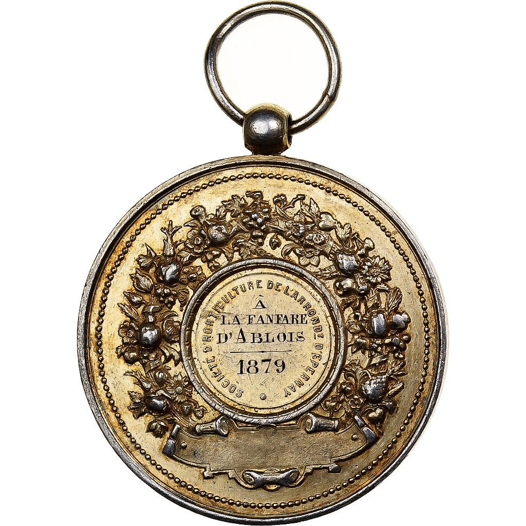 Francia, medaglia, Société d'Horticulture de la Ville d'Epernay, 1879