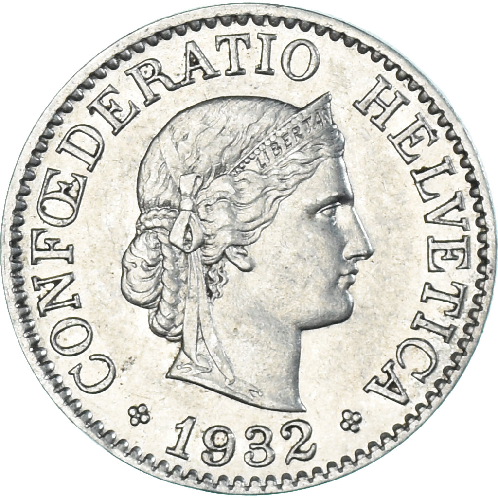 Switzerland, 10 Rappen, 1932