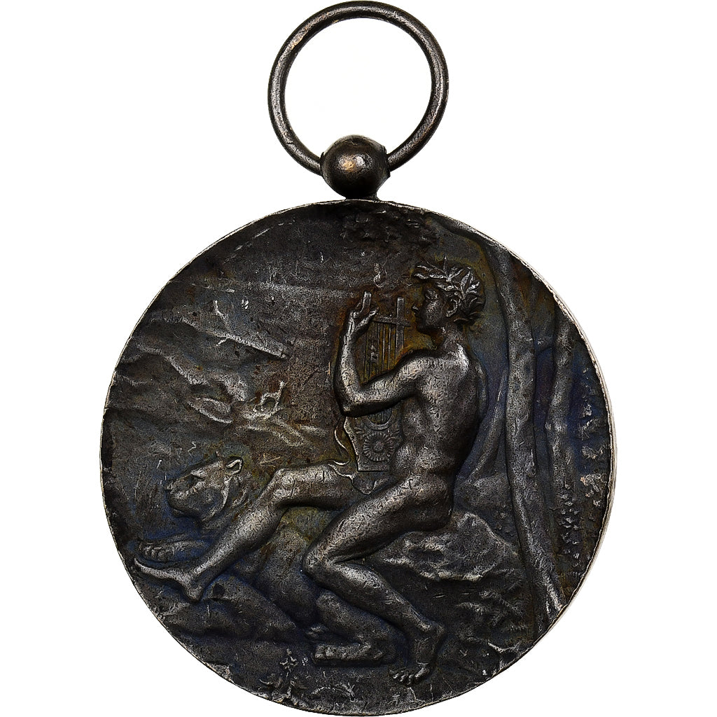 Francia, medaglia, Grand concours musical international, 1906, Bronzo, BB